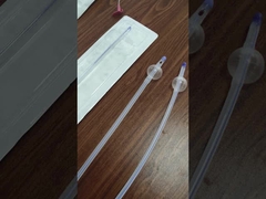 Silikon beschichtet Latex Foley Katheter 3 Weg Doppelballon für Urologie Chirurgie