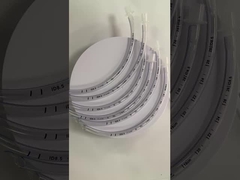 Durchsichtige verstärkte Endotrachealröhre mit Handschellen Nasenvorformung Silikon Endotrachealröhre