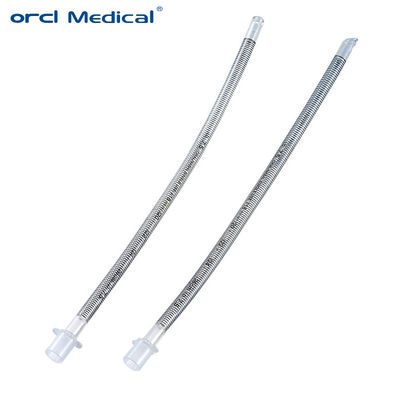 Medizinische Einweg-PVC-Rohre 2,0 mm - 10,0 mm Verstärktes Panzer-Endotrachealrohr Großhandelspreis