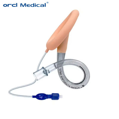 Einweg-Kink-resistente Silicone-verstärkte Kehlkopfmaske #1-5# Größe mit CE/ISO 13485, ideal für die chirurgische Belüftung