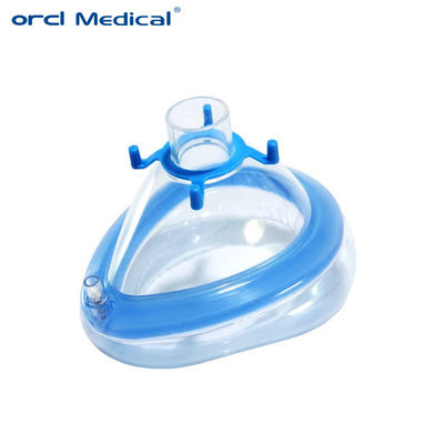 Medizinische PVC-Luftkissen-Anästhesimaske PVC-freie Anästhesimaske Lieferant
