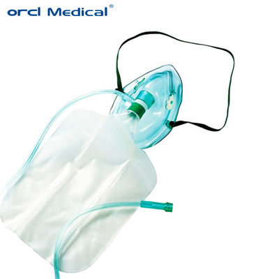 Bequeme Sauerstoffmaske ohne Wiederaufluchtsystem mit 1000 ml Tankbeutel