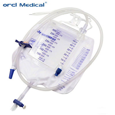 Medizinische Qualität PVC Urologie Einwegprodukte Weiße Urinzähler Drainagebeutel Lieferant