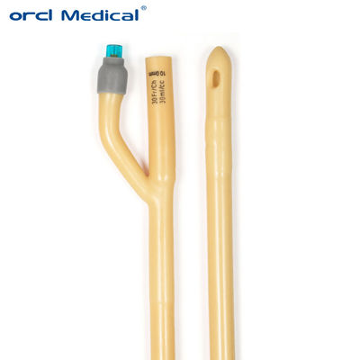Großhandel Medizinischer Einweg-Katheter Gelb Urinal 2 Way 3 Way Fr6-30 Latex Foley