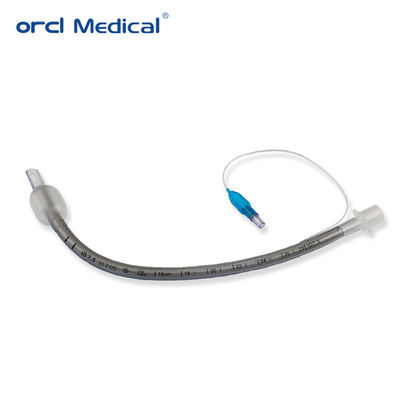Nasale vorgeformte Endotrachealtubus Transparenter verstärkter Endotrachealtubus mit Cuff für den chirurgischen Anästhesiebedarf im Krankenhaus