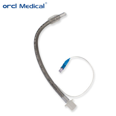 Fabrikhersteller Vertriebspartner Medizinisches PVC verstärktes Endotrachealrohr mit Handschellen ETT mit Handschellen mit hohem Volumen