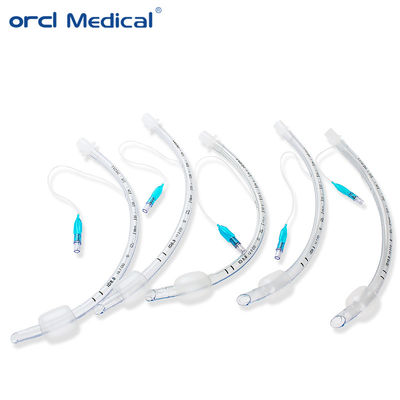 Medizinischer PVC 2,5-10,0 mm Manschettendruck Einweg-Trachealtuben-Einführer Vorgeformte orale Anwendung Endotrachealtubus