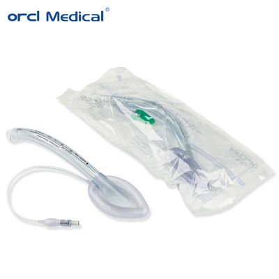 Fabrik-Lieferant Einweg-Medizinische PVC-Qualität Allgemeine Anästhesie Intubations-Kehlkopfmasken-Atemweg mit Größe #1-5