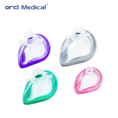 Medizinische Verbrauchsgüter Verbrauchsgüter Einwegmaske Steril Einfache Betäubungsmaske Latexfreie Betäubungsmaske zur Vermeidung von allergischen Reaktionen